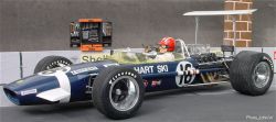 Tamiya Lotus 49B, Jo Siffert, Mexico 1968, Team Rob Walker, Chassis R/7. 1/12 scale