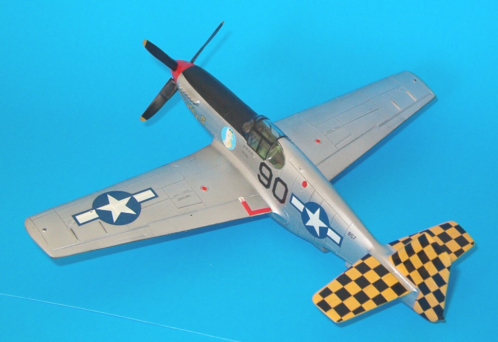 Monogram P-51B, Aeromaster decals 1/48