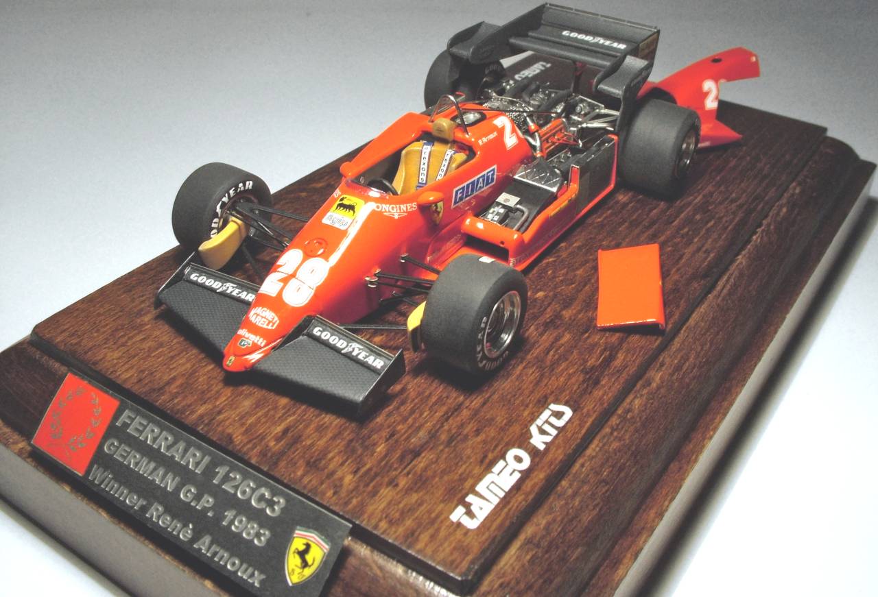 Ferrari 126 C3 German GP, Tameo 1/43