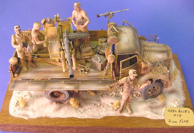 Blitz 4x4, conversion from a Italeri kit