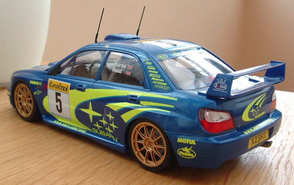 Tamiya 1/24 Subaru Impreza WRC 2001
