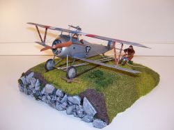 Nieuport 17 Diorama
