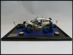 Ford Fiesta S2000,Test day car-Diorama