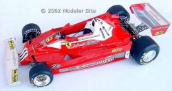 FerrariÂ 312 T2 from 1977 1/12 scale a conversion from Tamiya