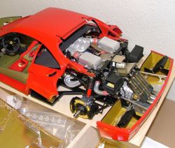 XL intercooler set for Ferrari F40 by Pocher 1/8 