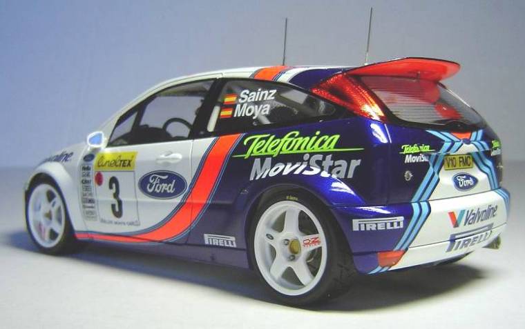 Ford Focus RS WRC 2001- Montecarlo 1/24