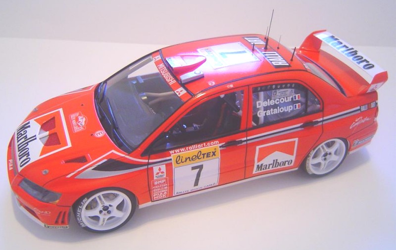 Mitsubishi Lancer Evo VII - Montecarlo 2002