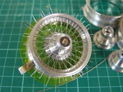 Scratchbuilt wire wheels