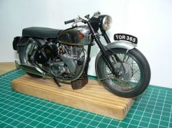 Velocette venom 500 1/8 scale